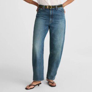 Madewell Women's The Balloon Jean Size 29P (8) Baggy Wide Leg in Greendale Wash